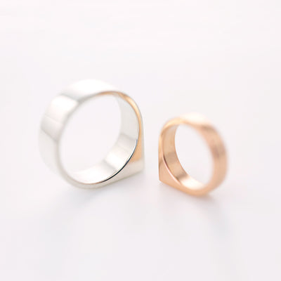 Aberdeen Ring 7mm Width in Sterling Silver