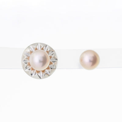 ‘Tender Love’ Stud Earring Jacket in Sterling Silver