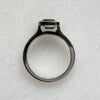 ‘La Piscine’ Bi-Colour Sapphire Ring in 14K White Gold